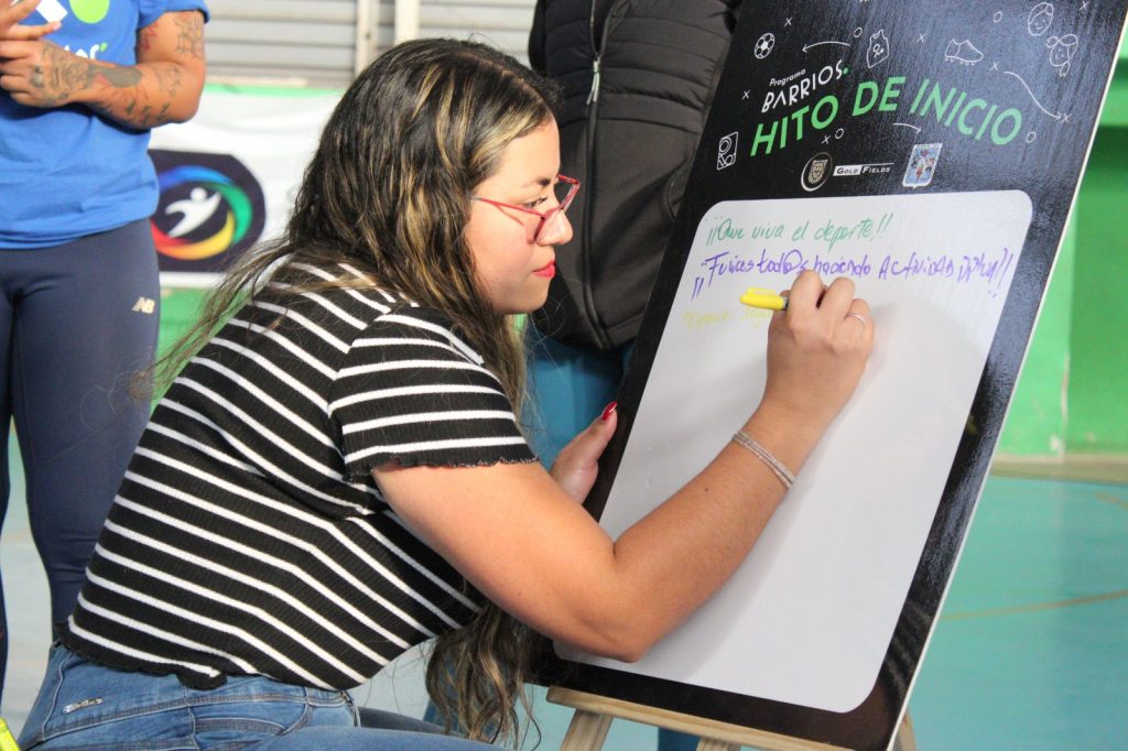 Con una fiesta deportiva en Diego de Almagro, Gold Fields y Fútbol Más inician un nuevo camino de trabajo colaborativo