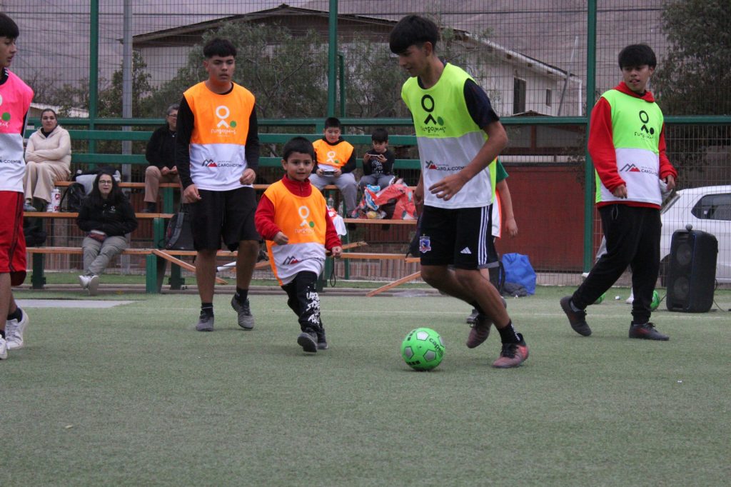 Para este 2025 Minera Carola y Fútbol Más suman un nuevo barrio en Tierra Amarilla