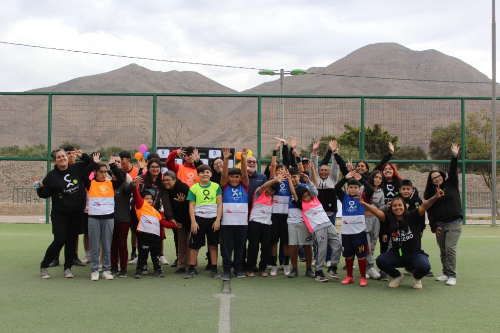 Para este 2025 Minera Carola y Fútbol Más suman un nuevo barrio en Tierra Amarilla