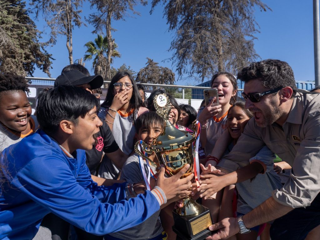 Copa por la Sana Convivencia Escolar volvió a Copiapó de la mano de Fútbol Más y Kinross