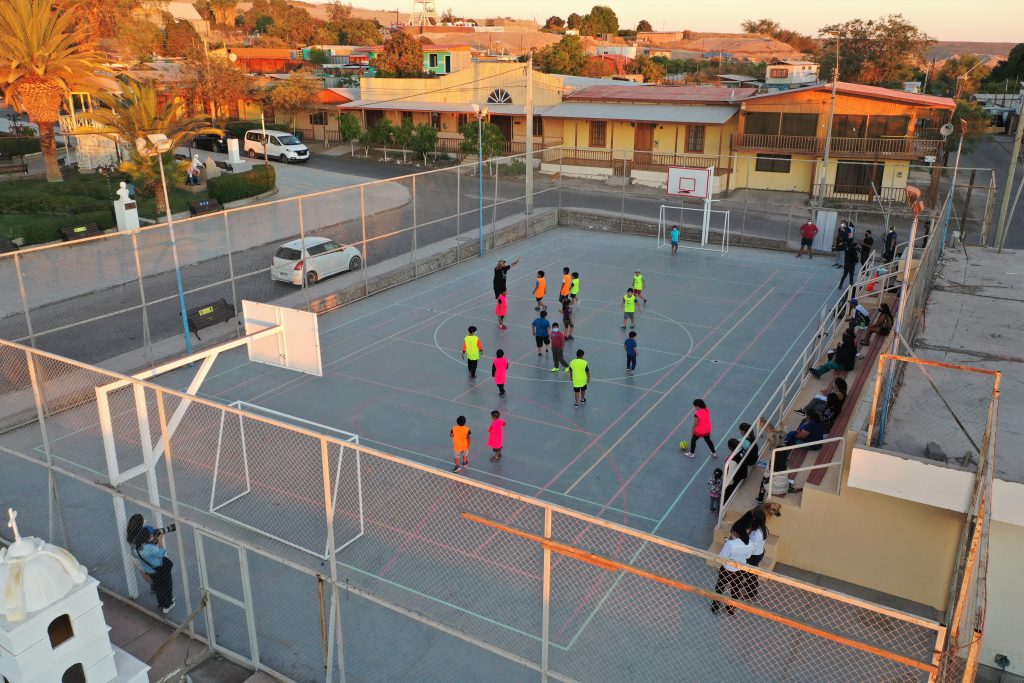 Fútbol Más pone en la palestra la importancia de los espacios públicos protegidos para la infancia 
