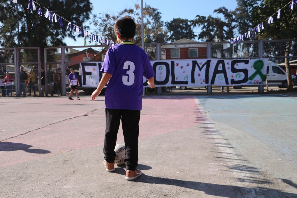 Fútbol Más pone en la palestra la importancia de los espacios públicos protegidos para la infancia 