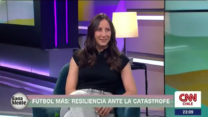 En CNN Chile Fútbol Más abordó recomendaciones para resguardar la salud mental de niños y niñas después de un desastre natural