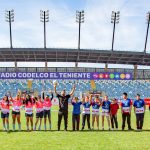 Más de 250 niños y niñas vivieron una jornada inolvidable en la cancha principal del Estadio El Teniente 